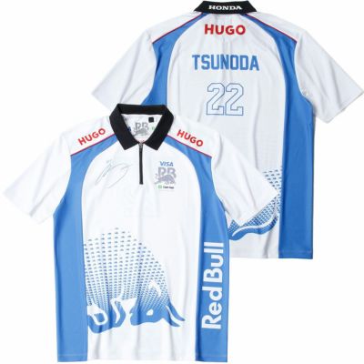 Racing Bulls｜レーシングブルズ F1 チーム 角田裕毅 ドライバーズ ポロシャツ 2025｜