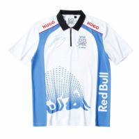 Racing Bulls｜レーシングブルズ F1 チーム 角田裕毅 ドライバーズ ポロシャツ 2025｜ホワイト