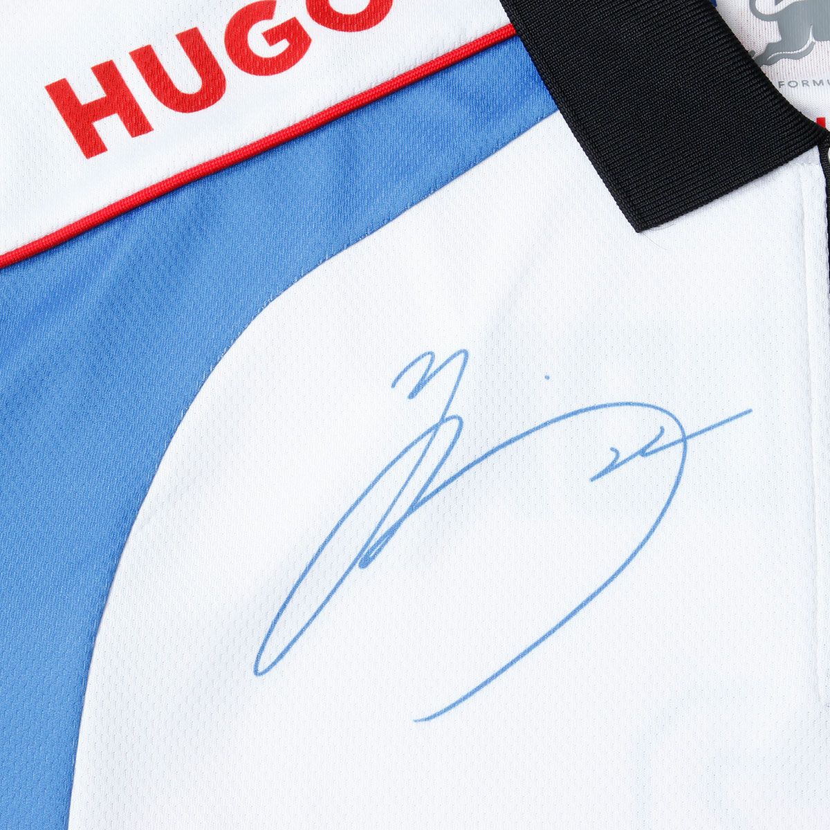 Racing Bulls｜レーシングブルズ F1 チーム 角田裕毅 ドライバーズ ポロシャツ 2025｜ホワイト