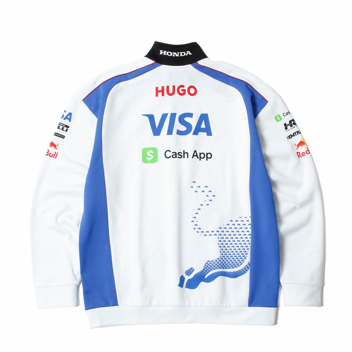 Racing Bulls｜レーシングブルズ F1 チーム レプリカ クオーター ジップ スウェット 2025｜ホワイト