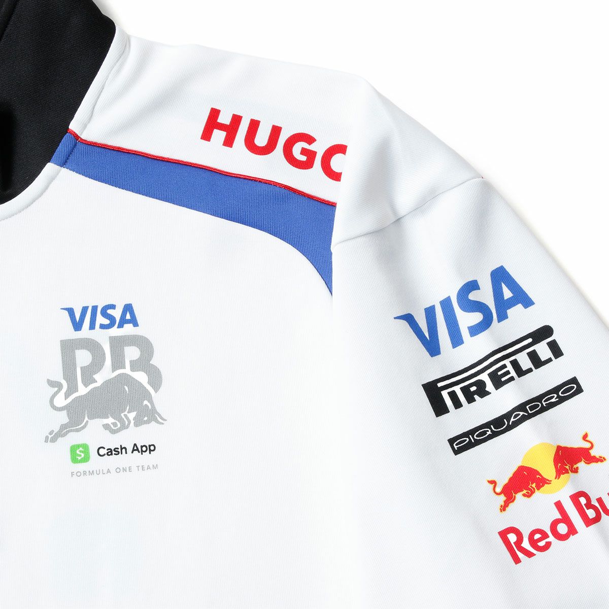 Racing Bulls｜レーシングブルズ F1 チーム レプリカ クオーター ジップ スウェット 2025｜ホワイト