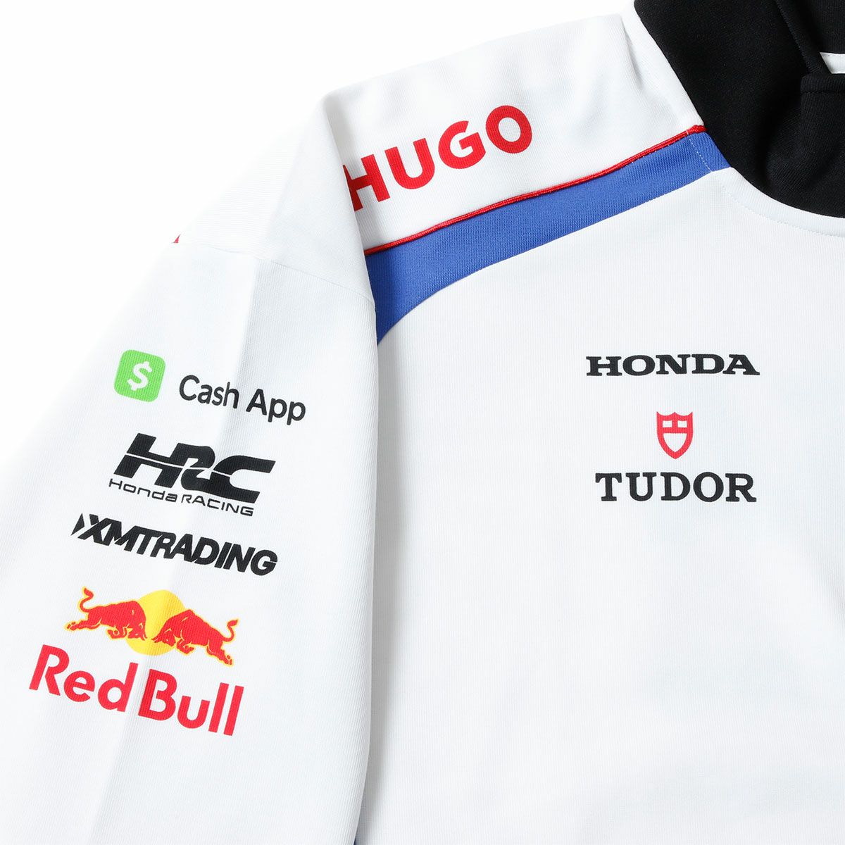 Racing Bulls｜レーシングブルズ F1 チーム レプリカ クオーター ジップ スウェット 2025｜ホワイト