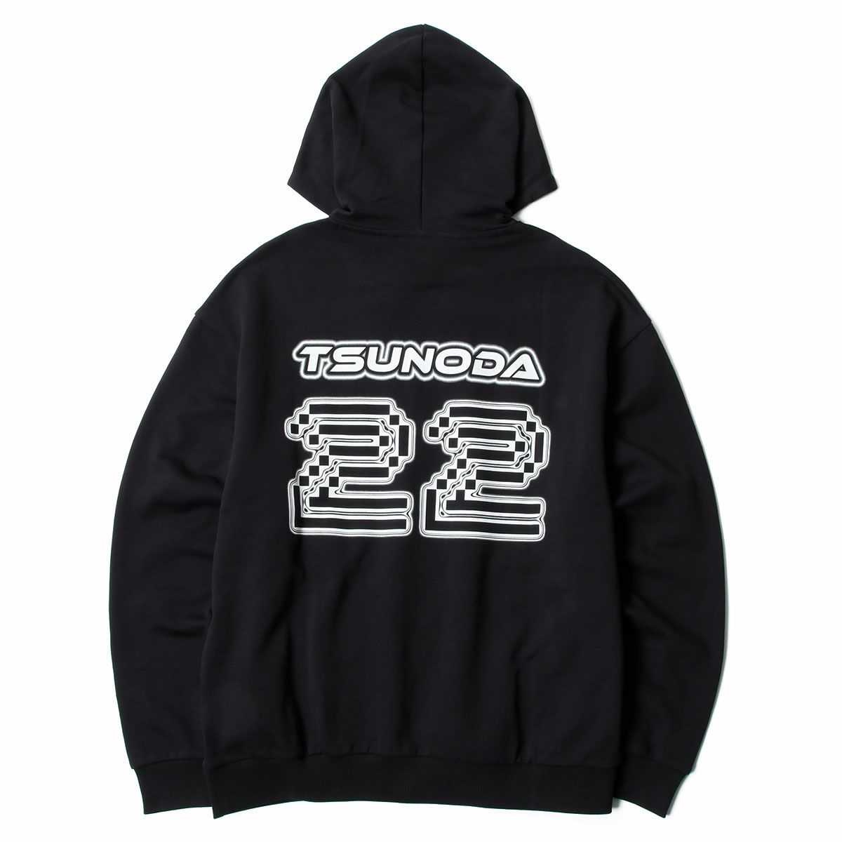 Racing Bulls｜レーシングブルズ F1 チーム #22 角田裕毅 ファン フーディー｜ブラック