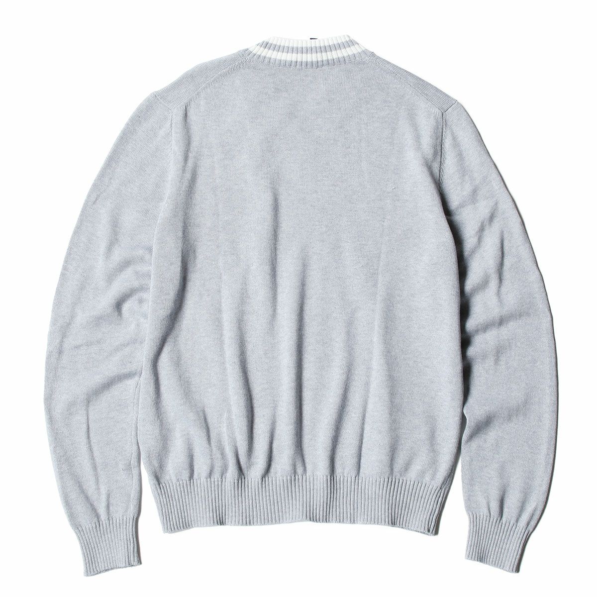 Ferrari｜フェラーリ スプリング Vネック プリント ホース カーディガン｜ニット｜グレー