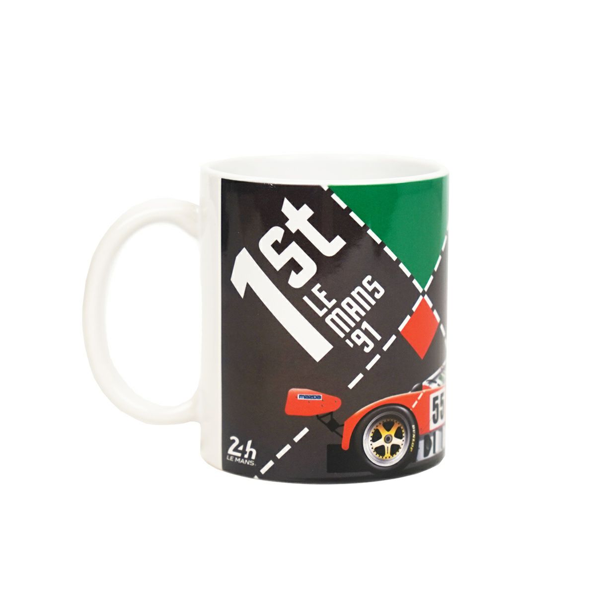 Le Mans 24h｜ル・マン 24H 1991 787B マグカップ｜その他雑貨｜ブラック×オレンジ
