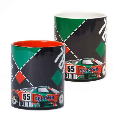 Le Mans 24h｜ル・マン 24H 1991 787B マグカップ｜その他雑貨｜ブラック×オレンジ