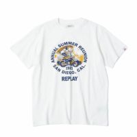 Replay｜アニュアル サマー リユニオン Tシャツ｜ナチュラルホワイト
