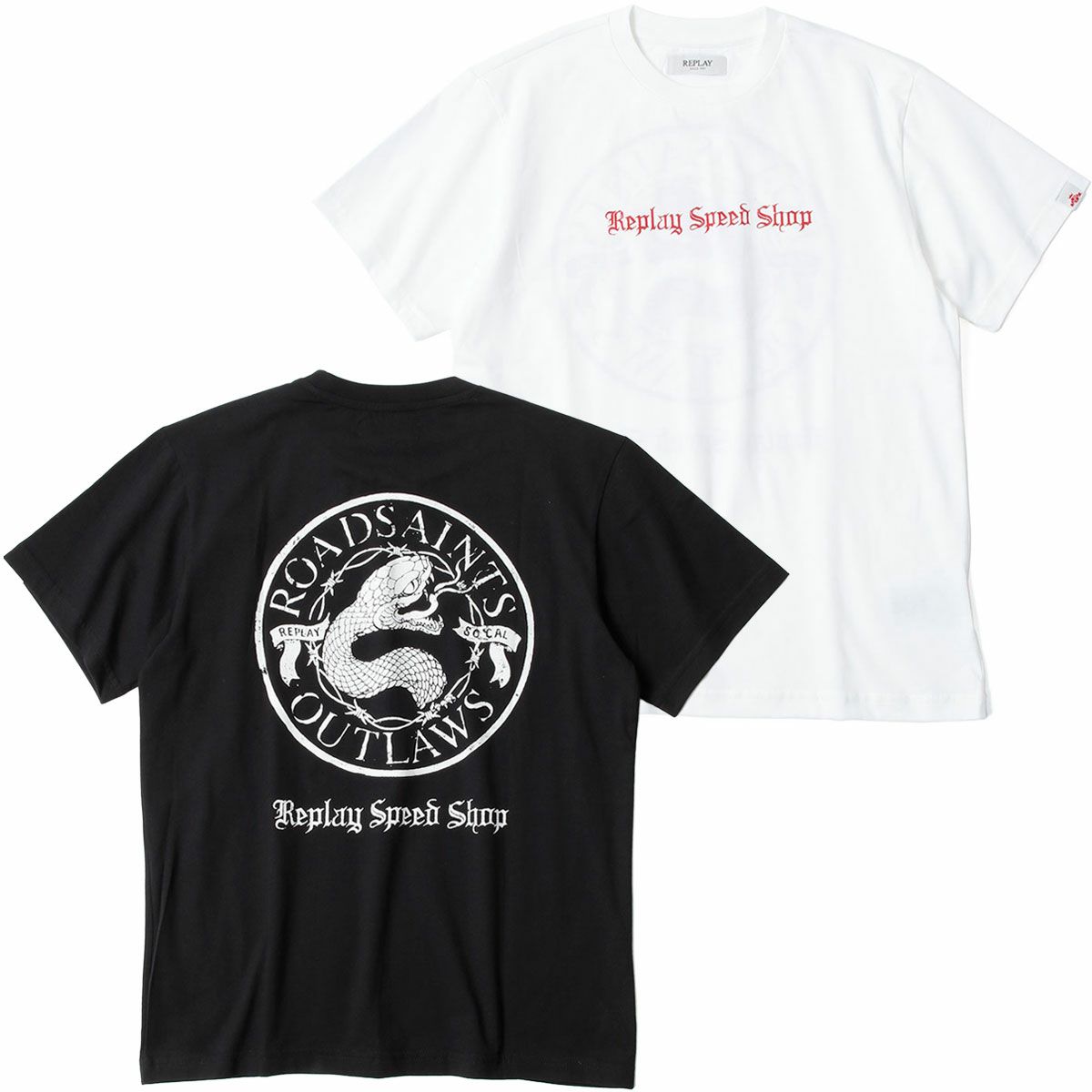 Replay｜スピード ショップ Tシャツ｜
