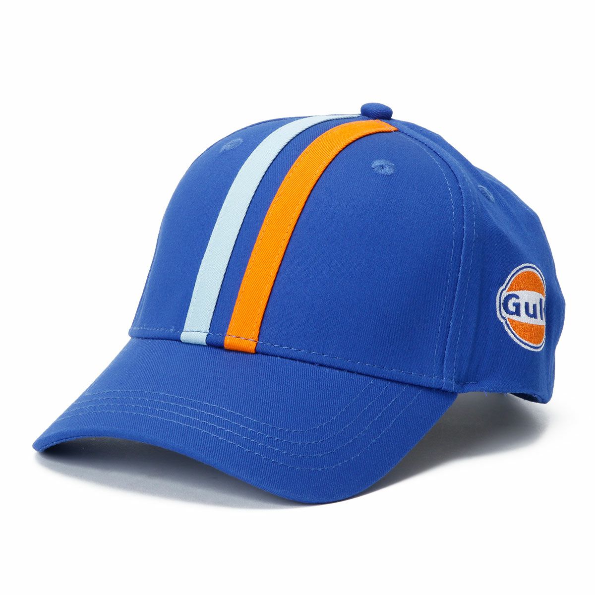 GULF｜ガルフ ストライプ キャップ (サイドステッチ)｜帽子