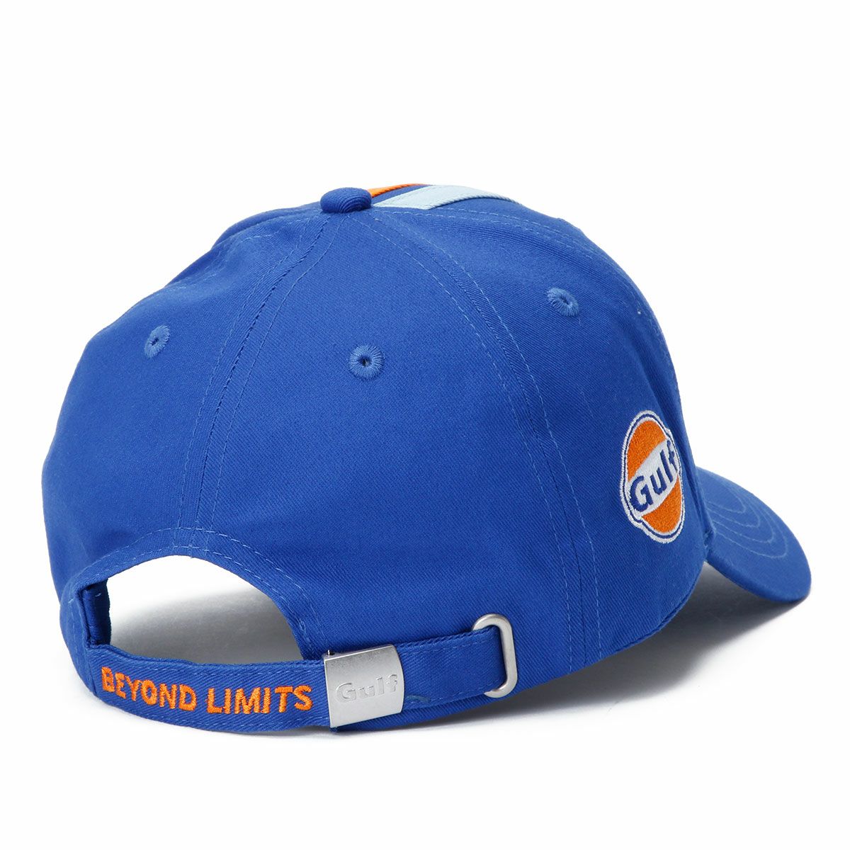 GULF｜ガルフ ストライプ キャップ (サイドステッチ)｜帽子｜ブルー
