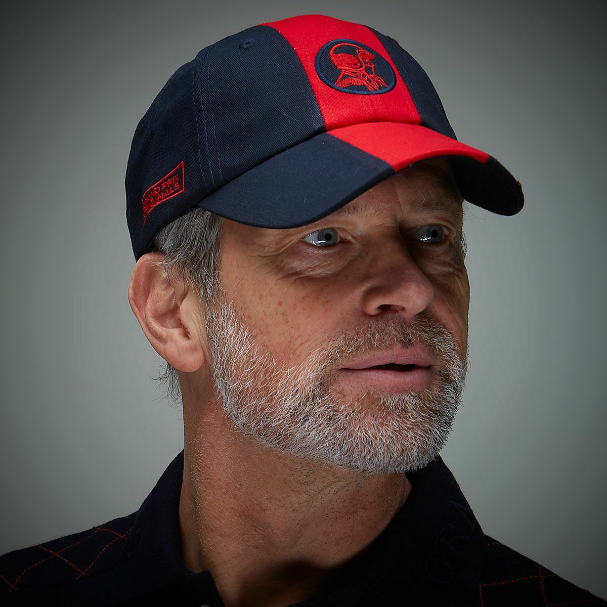 GULF｜ガルフ MD ピロータ キャップ｜帽子｜ネイビーブルー｜モデル着用