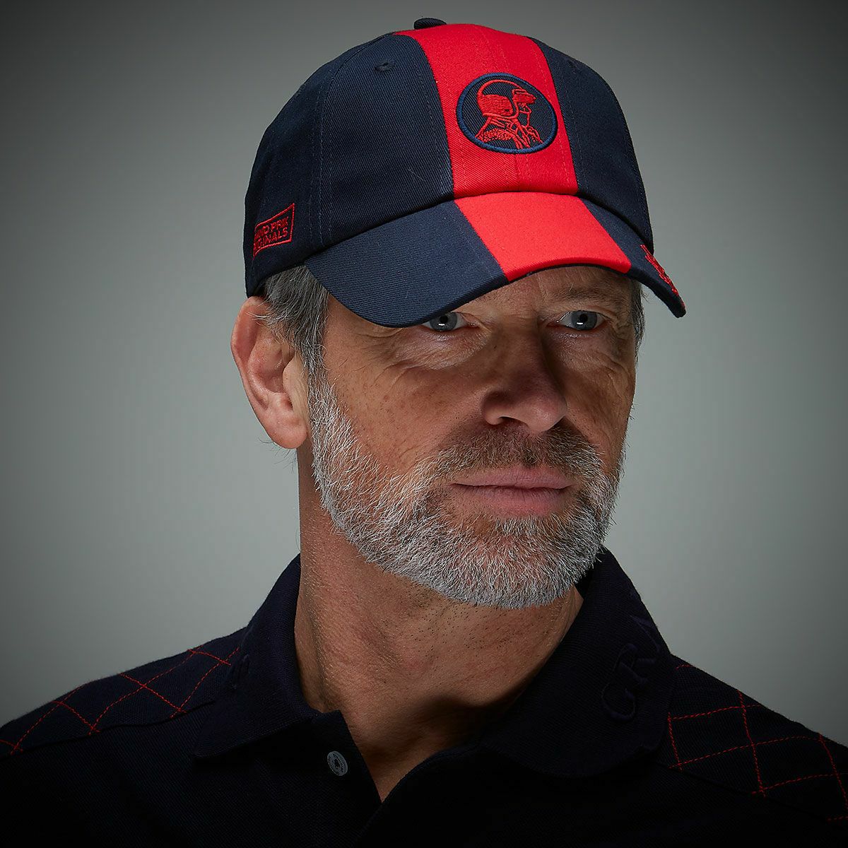 GULF｜ガルフ MD ピロータ キャップ｜帽子｜ネイビーブルー｜モデル着用