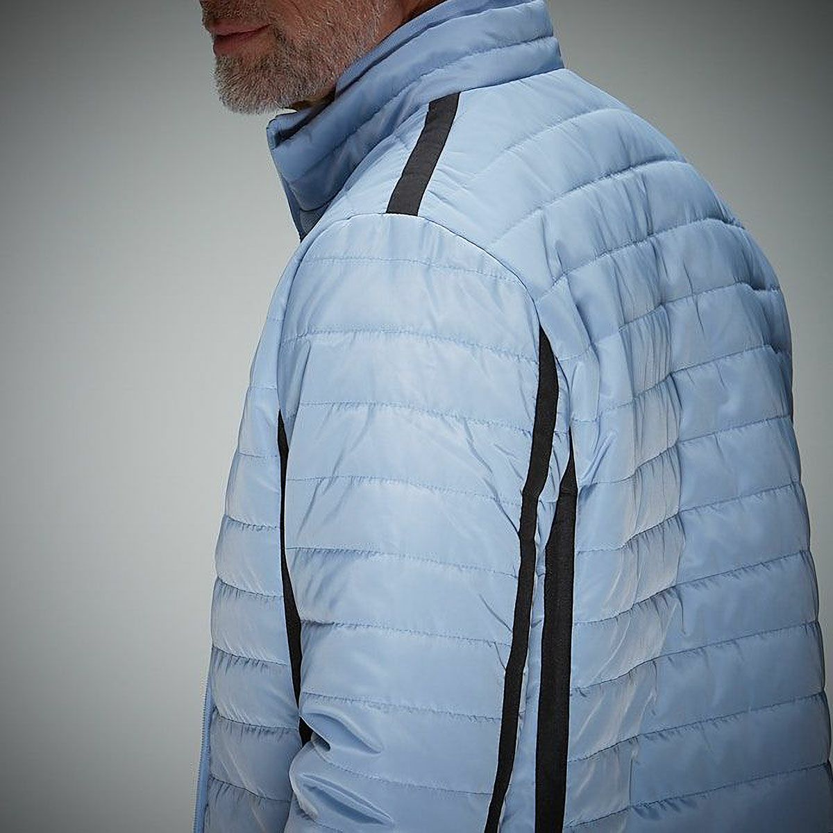 GULF｜ガルフ パフォーマンス ジャケット｜アウター｜ライトブルー｜モデル着用