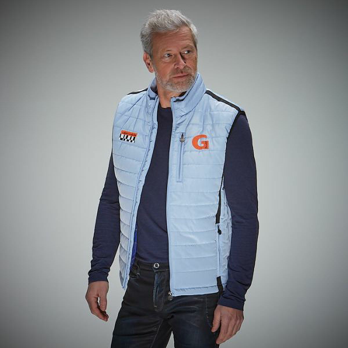 GULF｜ガルフ パフォーマンス ダウンベスト｜ベスト｜ライトブルー