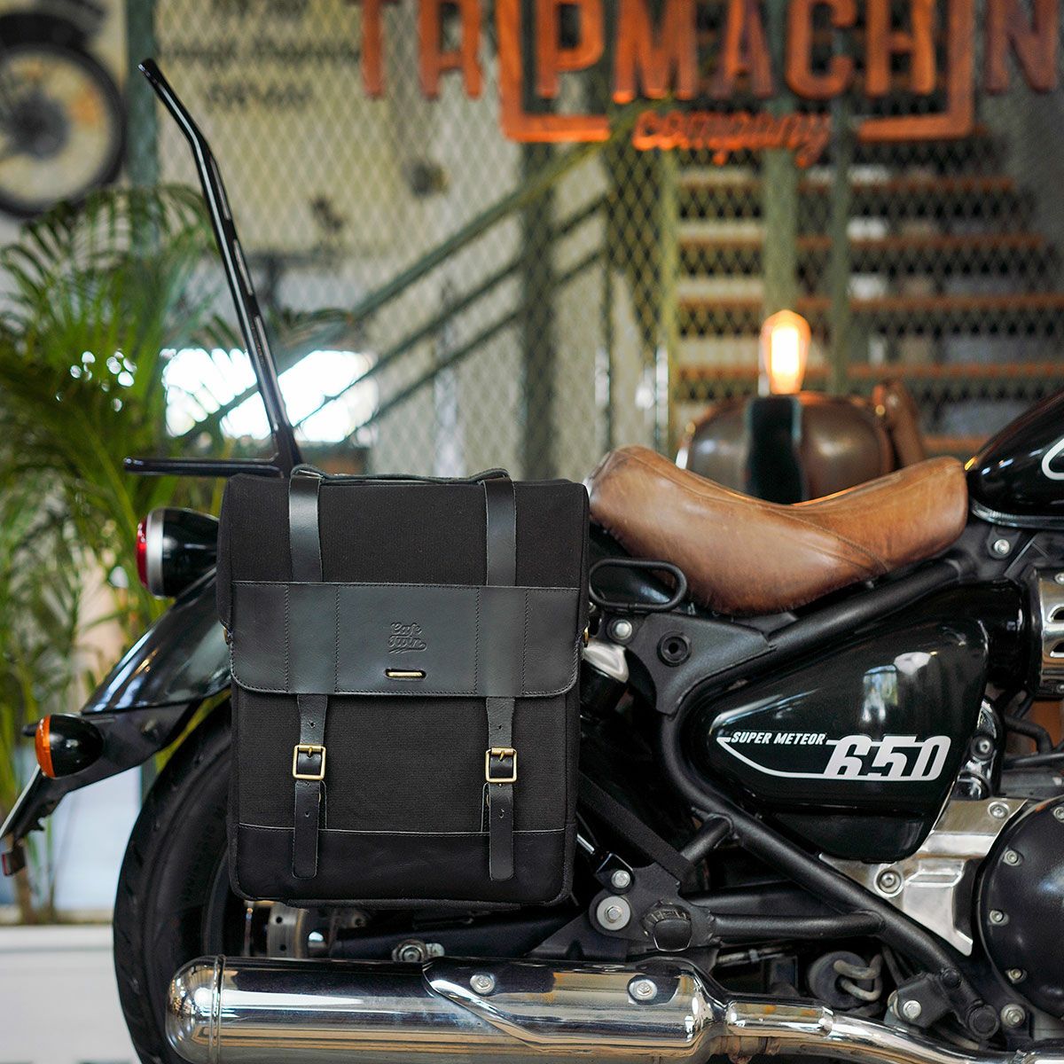 Trip Machine｜ベンチュラ サドルバッグ（左右ペア）｜サイドバッグ｜ブラック