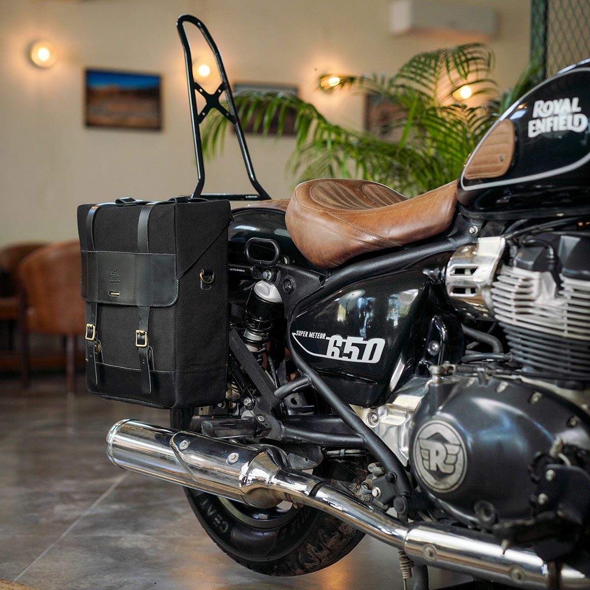 Trip Machine｜ベンチュラ サドルバッグ（左右ペア）｜サイドバッグ｜ブラック｜使用イメージTrip Machine｜ベンチュラ サドルバッグ（左右ペア）｜サイドバッグ｜ブラック｜使用イメージ