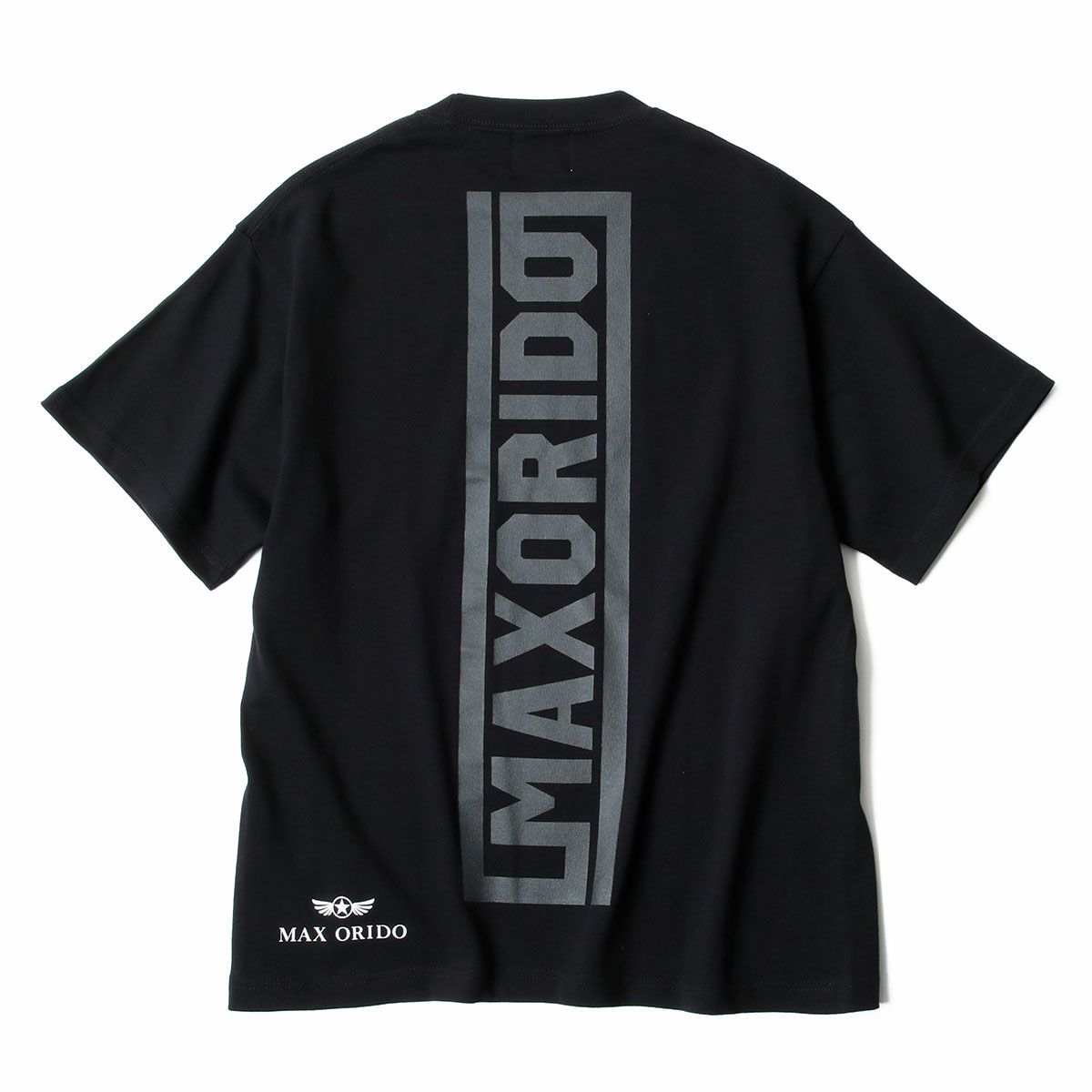 MAX ORIDO｜MAX ORIDO 559 エンブロイダリー Tシャツ｜ブラック