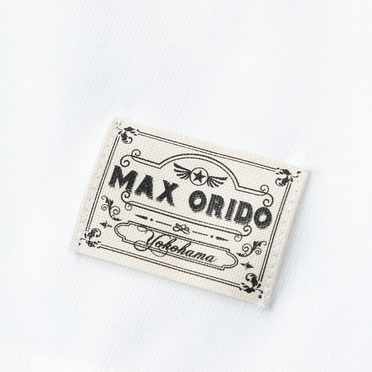 MAX ORIDO｜MAX ORIDO 559 エンブロイダリー Tシャツ｜ホワイト