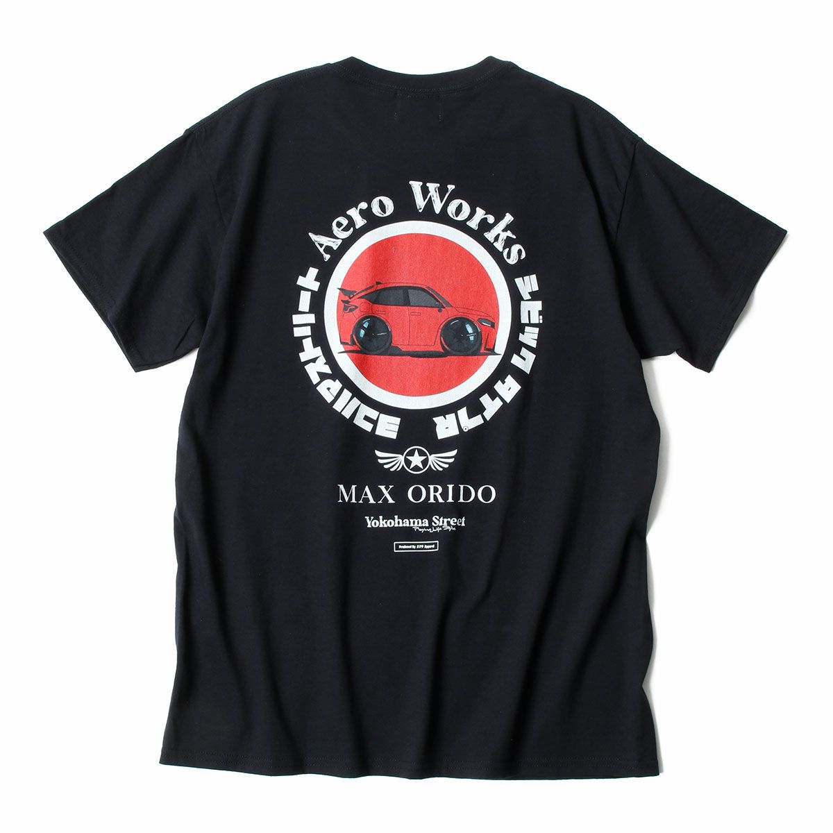 MAX ORIDO｜MAX ORIDO Civic Tシャツ｜ブラック