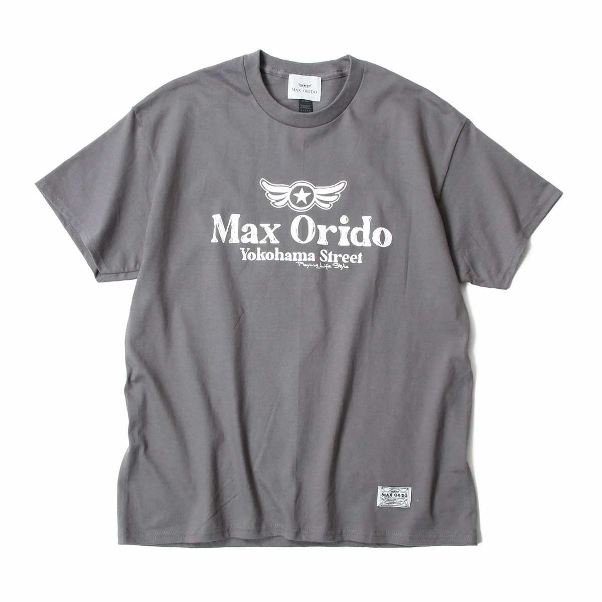 MAX ORIDO｜MAX ORIDO Trueno Tシャツ｜グレー