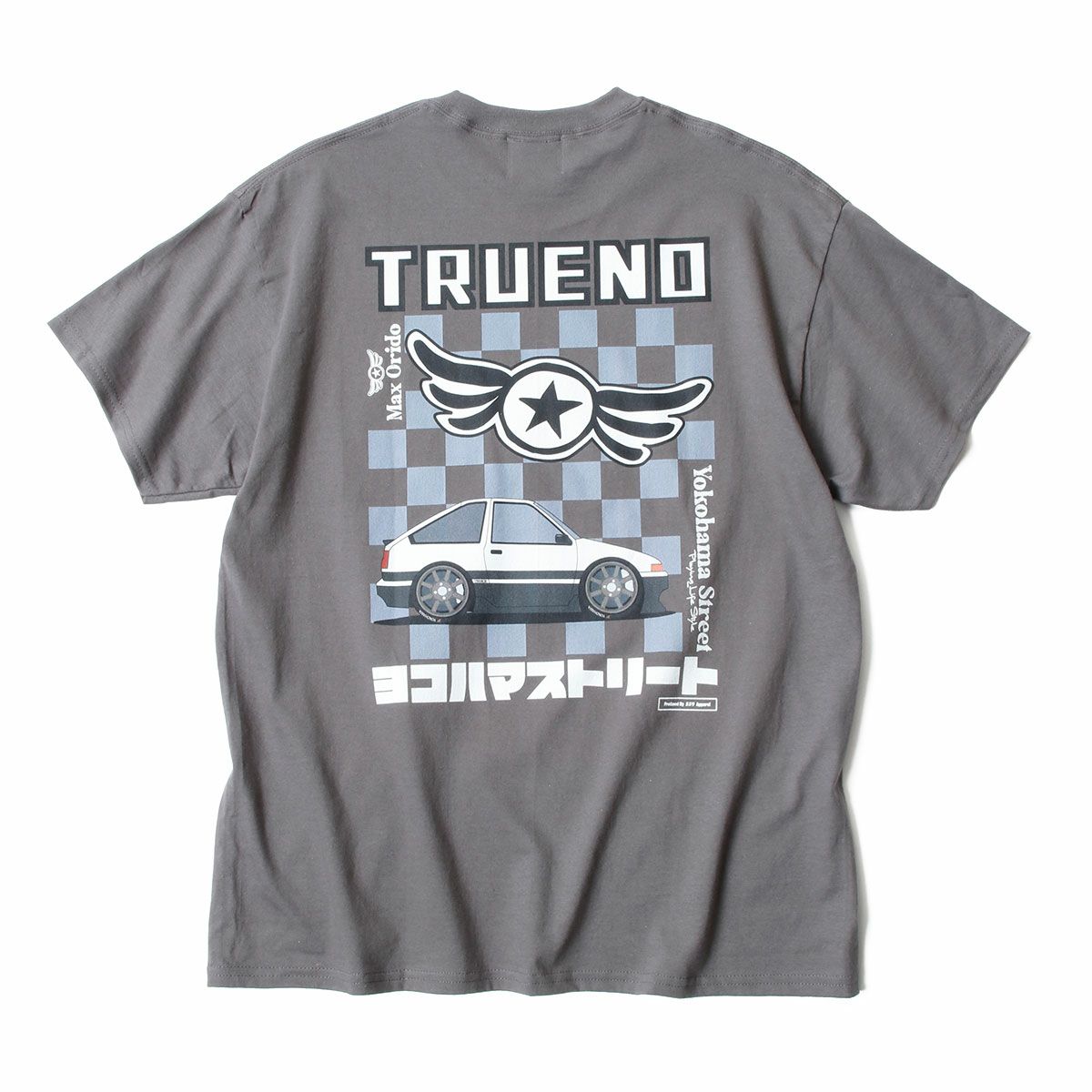 MAX ORIDO｜MAX ORIDO Trueno Tシャツ｜グレー