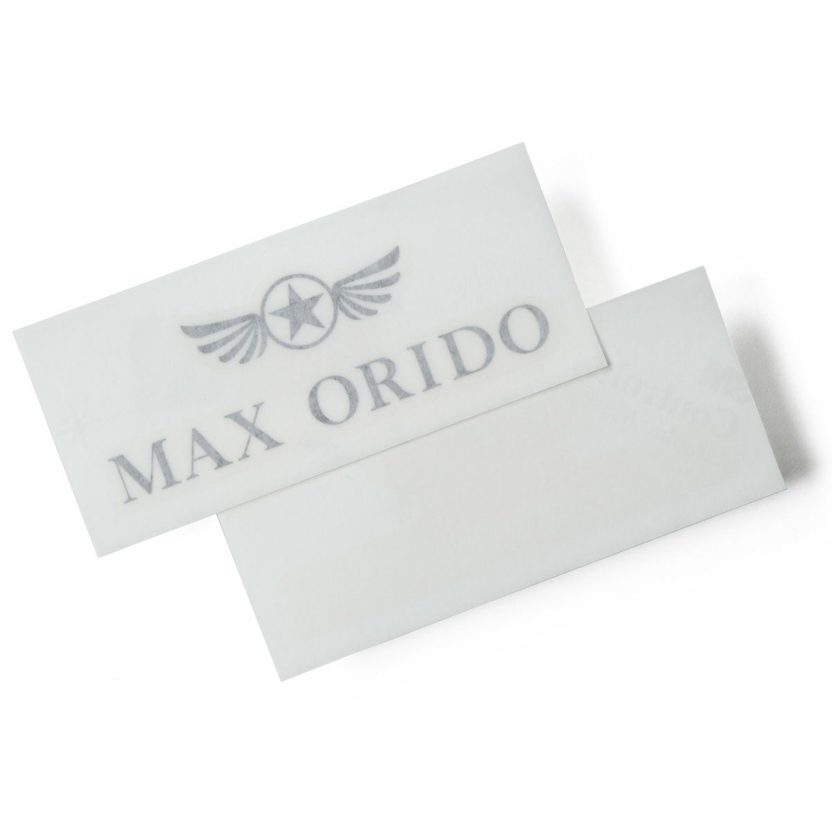 MAX ORIDO｜MAX ORIDO 切文字ロゴ ステッカー｜ステッカー｜