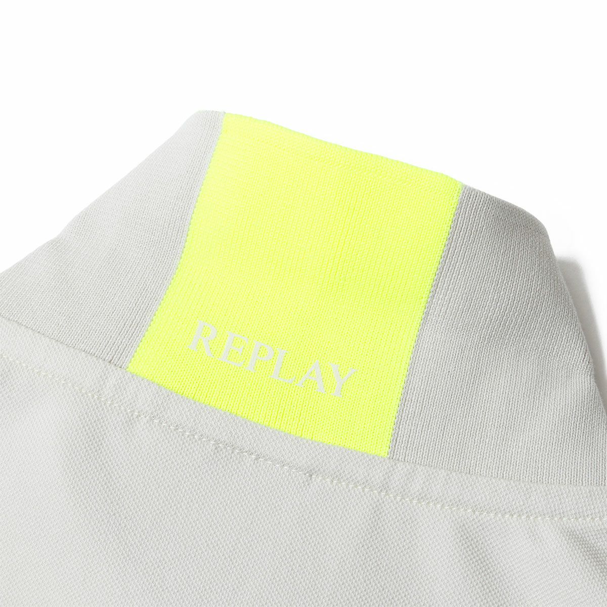 Replay｜レギュラー フィット ポロシャツ｜アラバスター