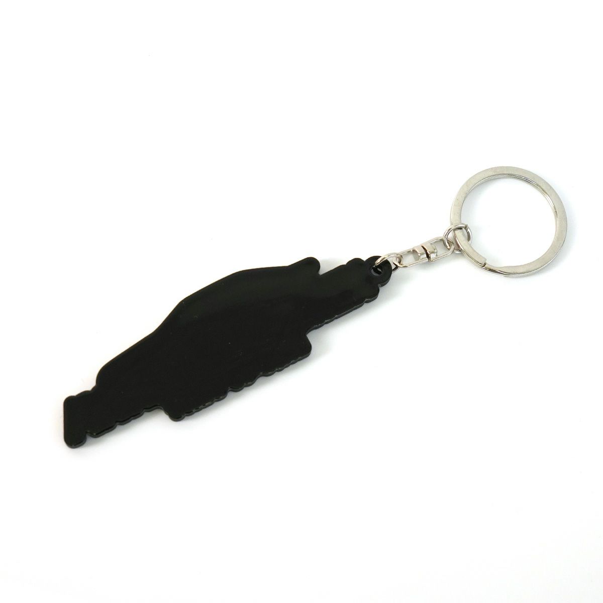 土屋圭市｜KING ラバー キーホルダー｜ブラック