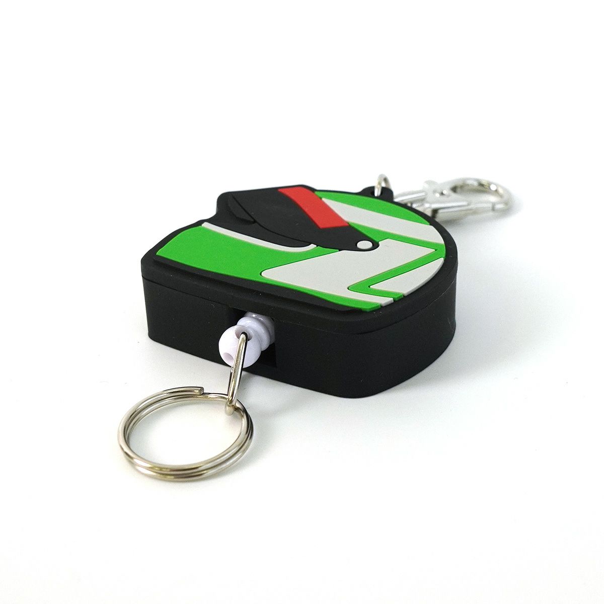土屋圭市｜KING ヘルメット リール キーホルダー｜グリーン