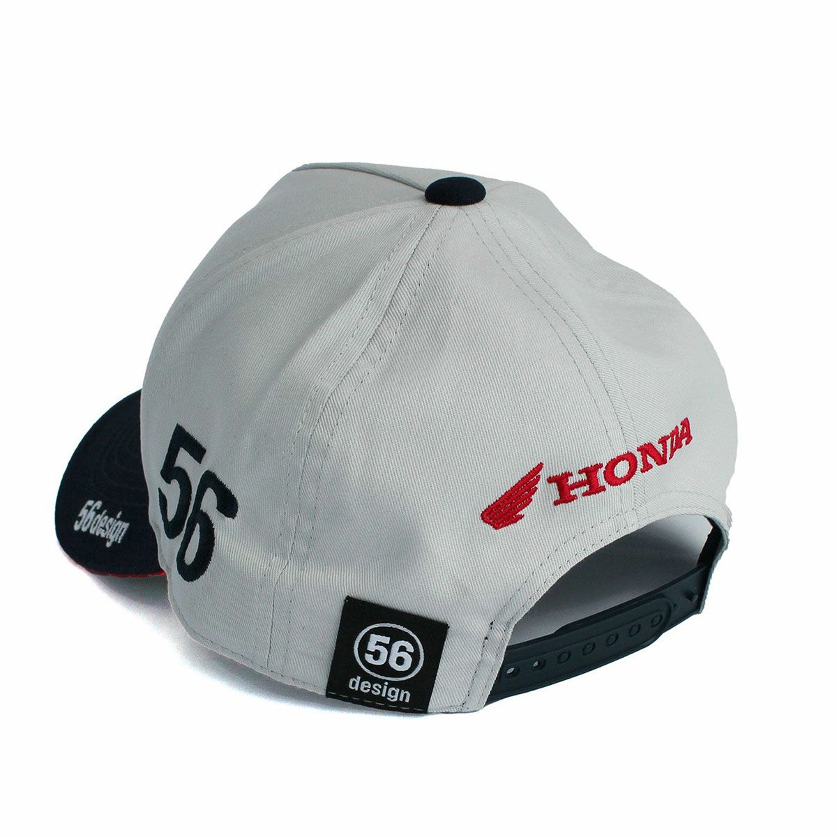 56design｜ホンダ × フィフティーシックスデザイン ウィング キャップ｜帽子｜グレー