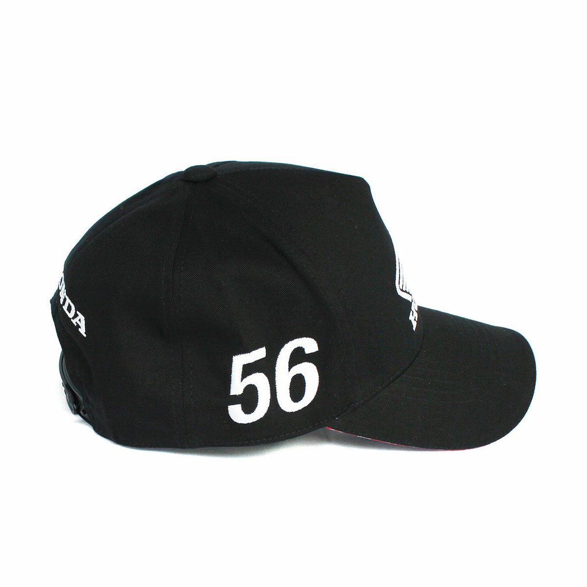 56design｜ホンダ × フィフティーシックスデザイン ウィング キャップ｜帽子｜ブラック