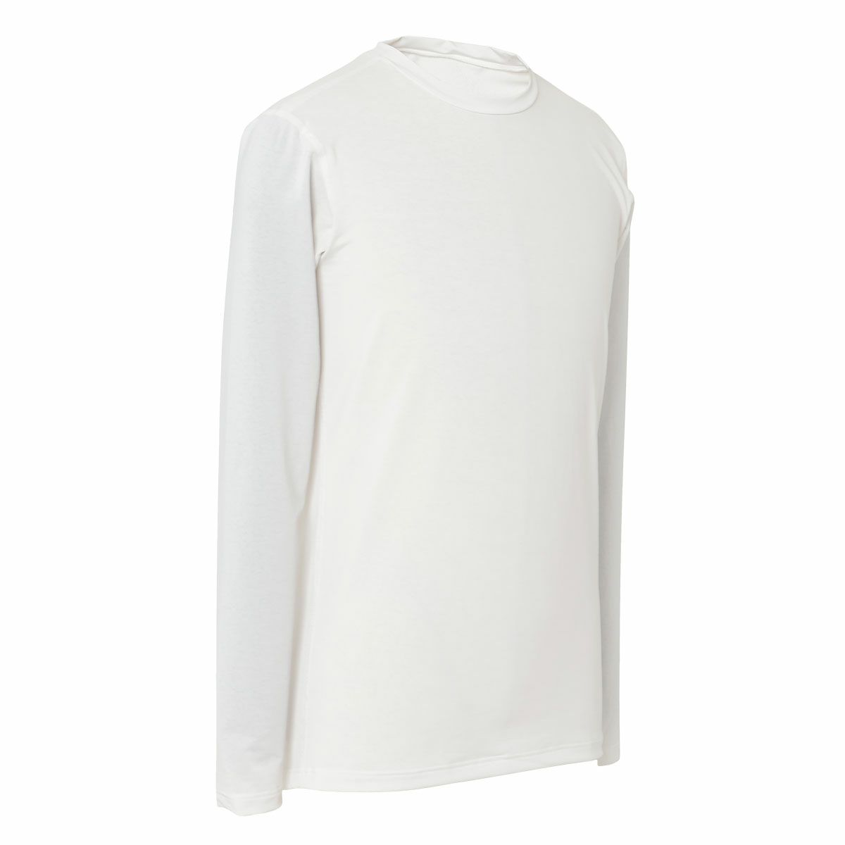 FREEZE TECH｜氷撃α 冷感シャツ 長袖クルーネック｜アンダーウェア｜ホワイト