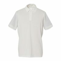 FREEZE TECH｜氷撃α 冷感半袖ポロシャツ｜ホワイト