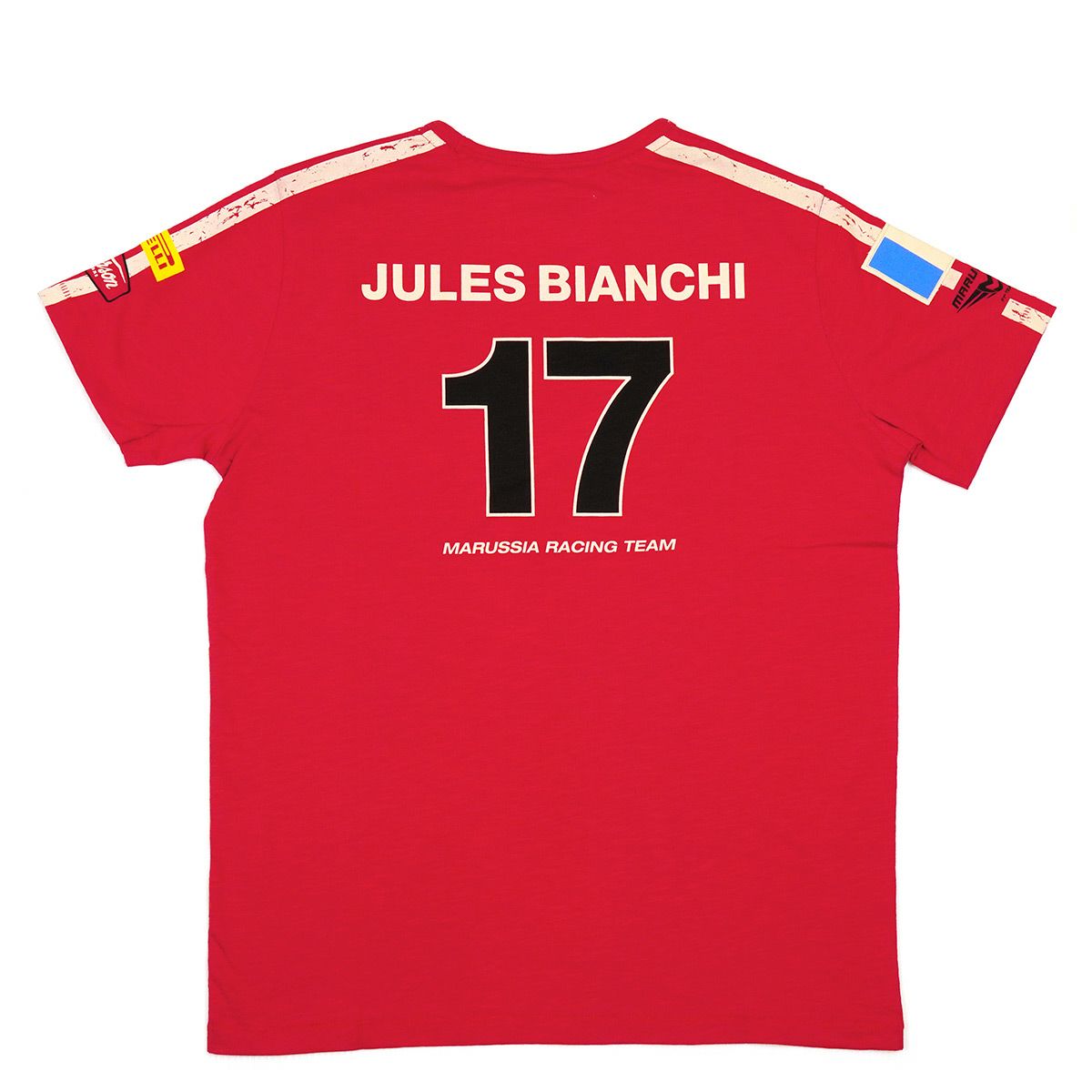 Warson Motors｜ジュール・ビアンキ Tシャツ｜レッド