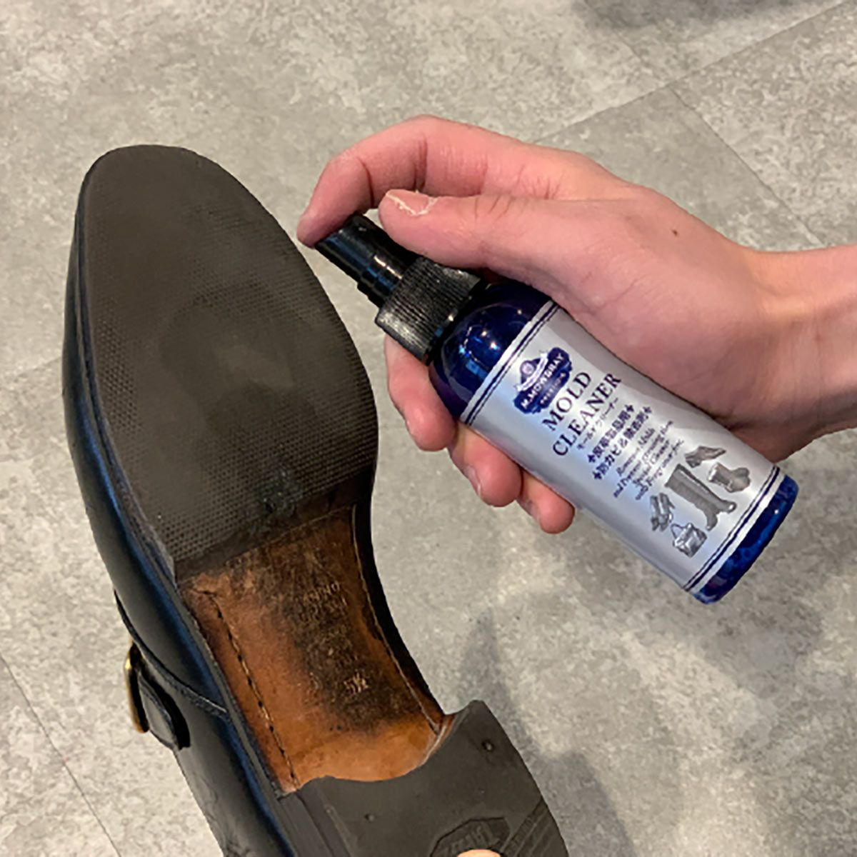 M.MOWBRAY｜モールドクリーナー レギュラーサイズ 100ml｜レザーケア