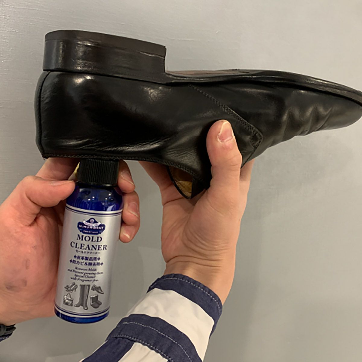 M.MOWBRAY｜モールドクリーナー ラージサイズ 300ml｜レザーケア