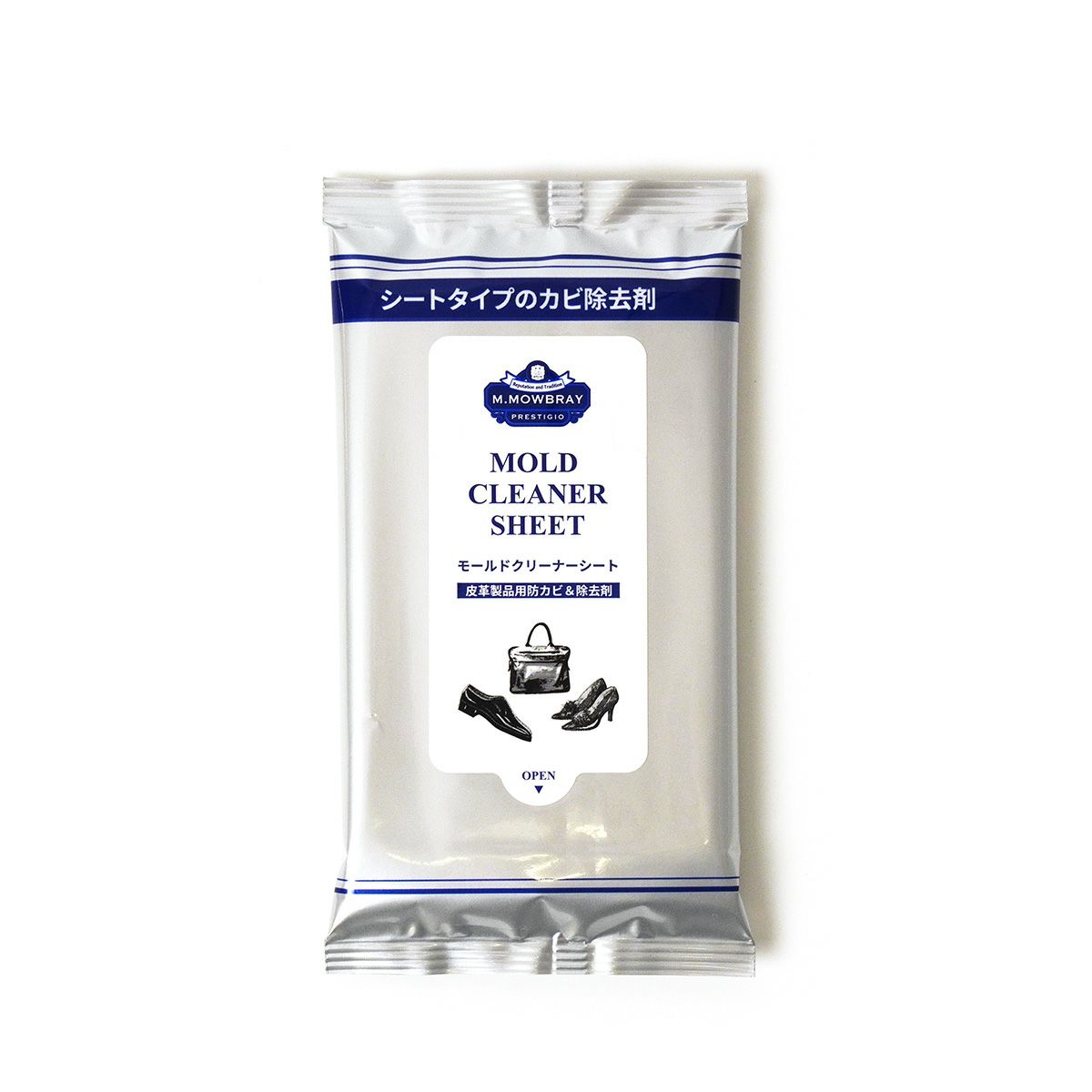 M.MOWBRAY｜モールドクリーナーシート｜レザーケア