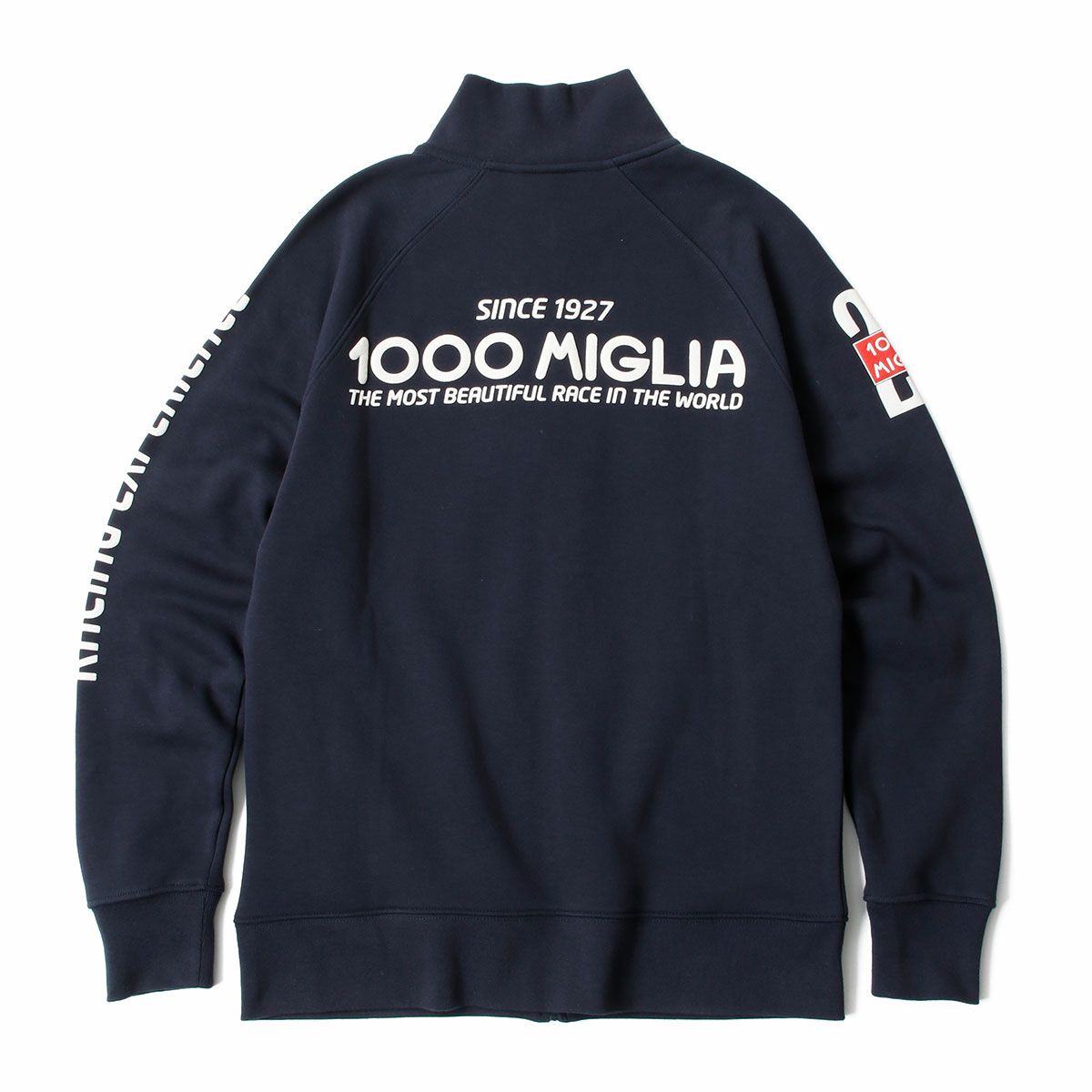 Mille Miglia｜ミッレミリア DRIFT フルジップ スウェット｜アウター｜ネイビー