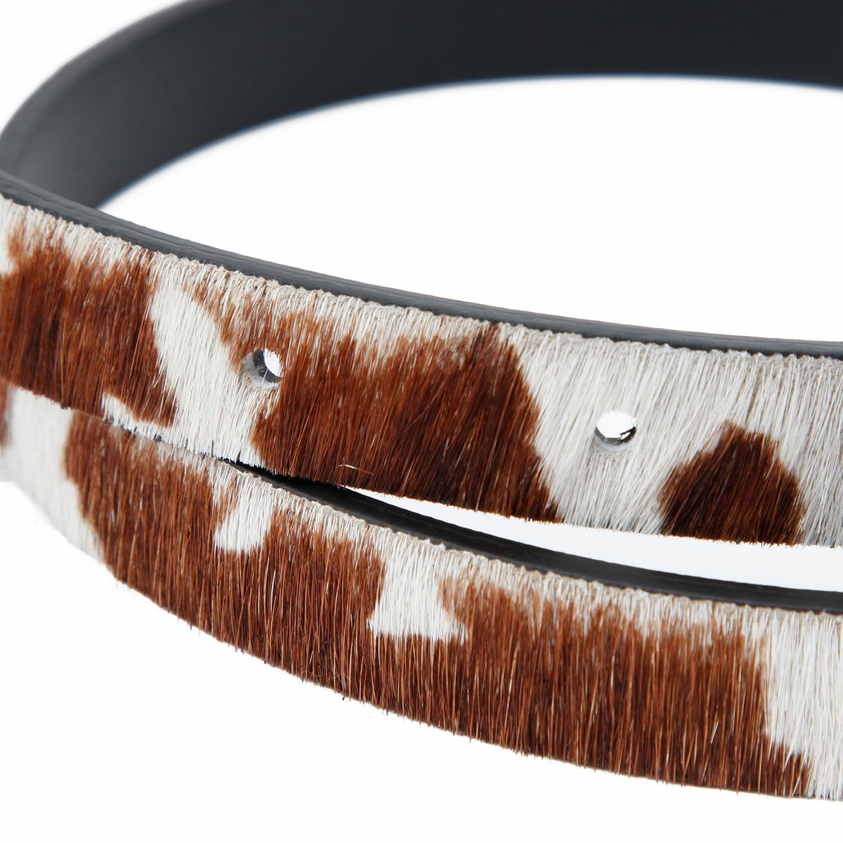 Replay｜エングレイブ バックル ベルト｜オフホワイト×ディープトープ