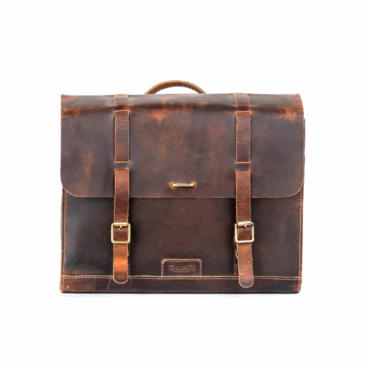 Trip Machine｜レガシー サドルバッグ（左右ペア）｜サイドバッグ｜コニャック