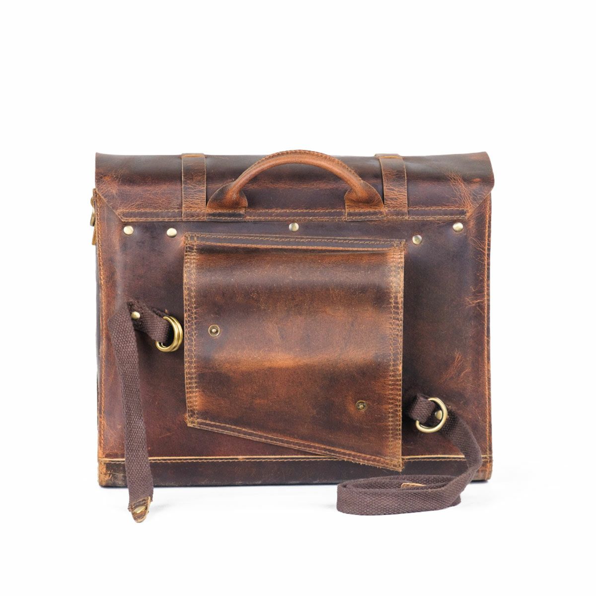 Trip Machine｜レガシー サドルバッグ（左右ペア）｜サイドバッグ｜コニャック