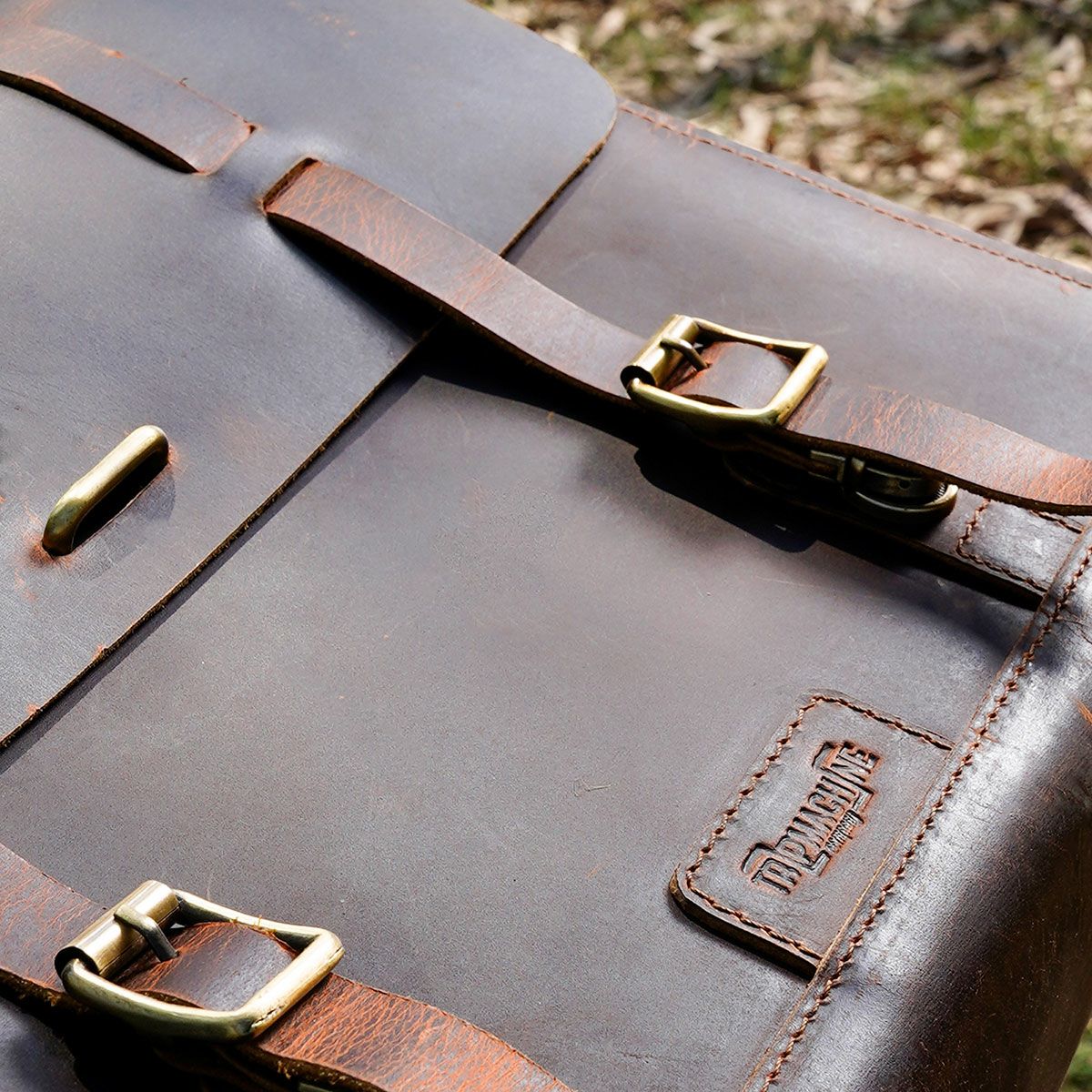 Trip Machine｜レガシー サドルバッグ（左右ペア）｜サイドバッグ｜コニャック