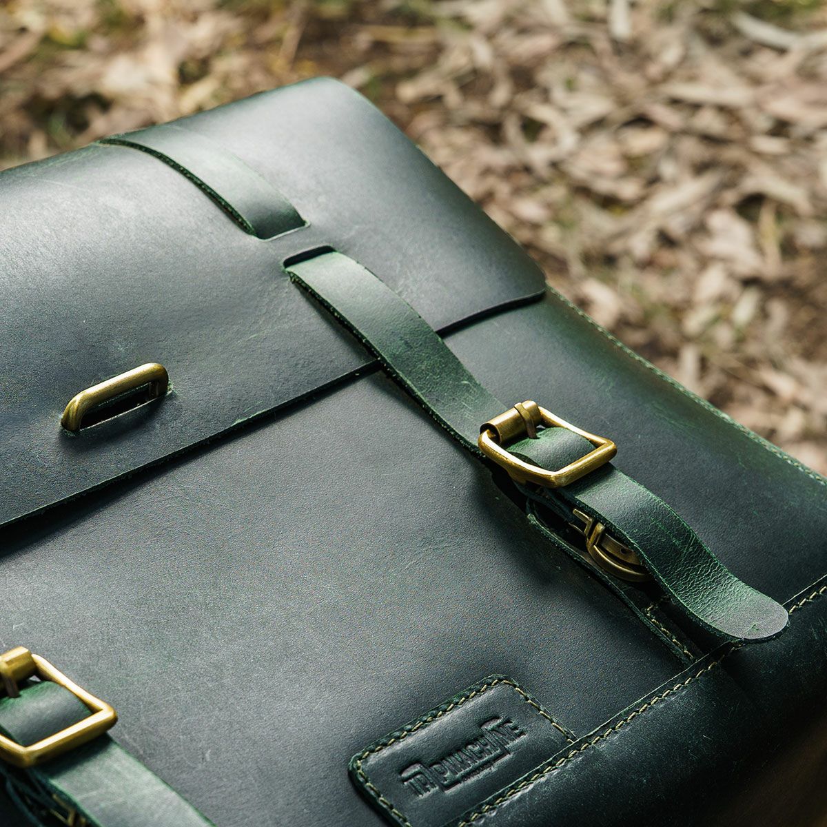 Trip Machine｜レガシー サドルバッグ（左右ペア）｜サイドバッグ｜フォレストグリーン