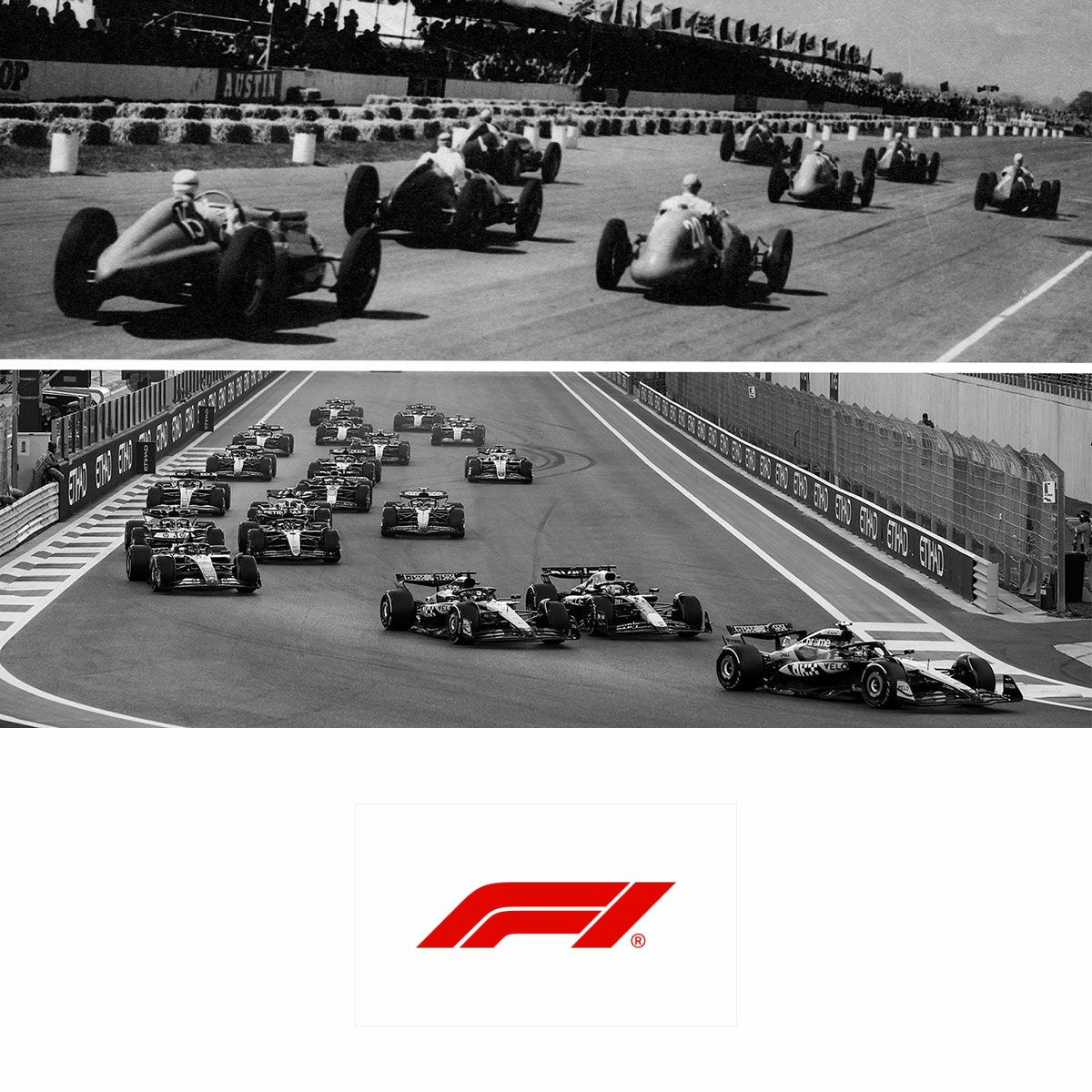 Automobilist｜フォーミュラ 1® 75周年記念 2025年カレンダー ポスター｜