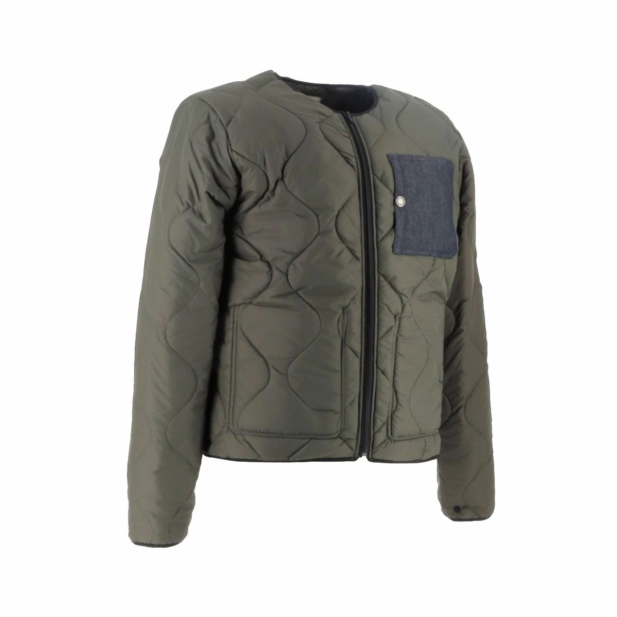 helstons｜キルティングインナージャケット W1｜インナージャケッ｜カーキ