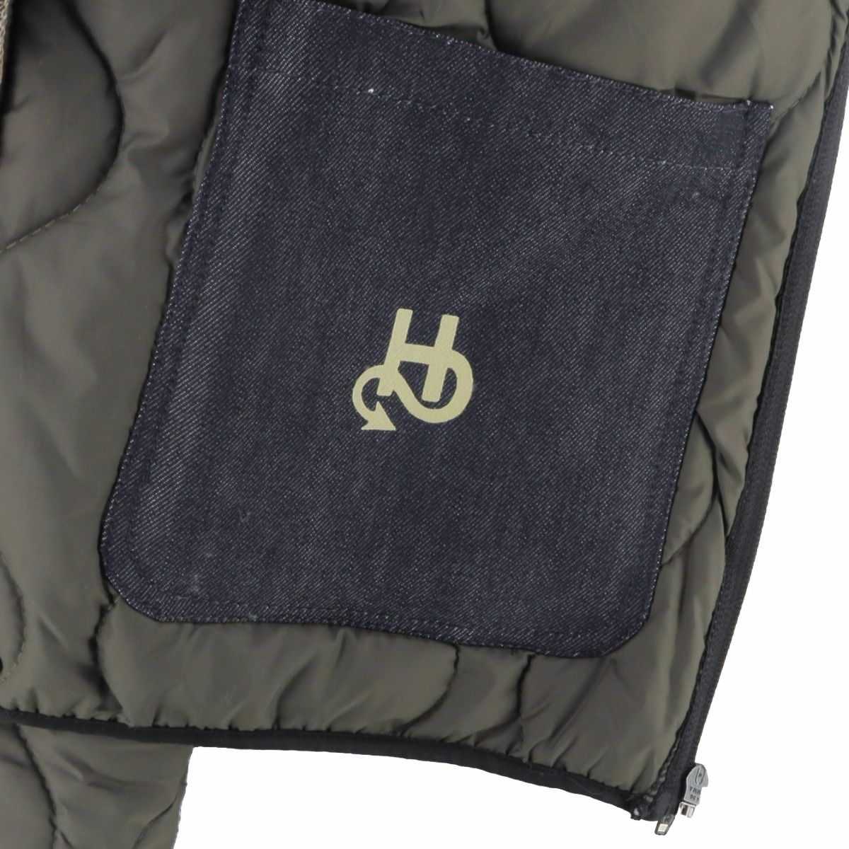 helstons｜キルティングインナージャケット W2｜インナージャケット｜カーキ