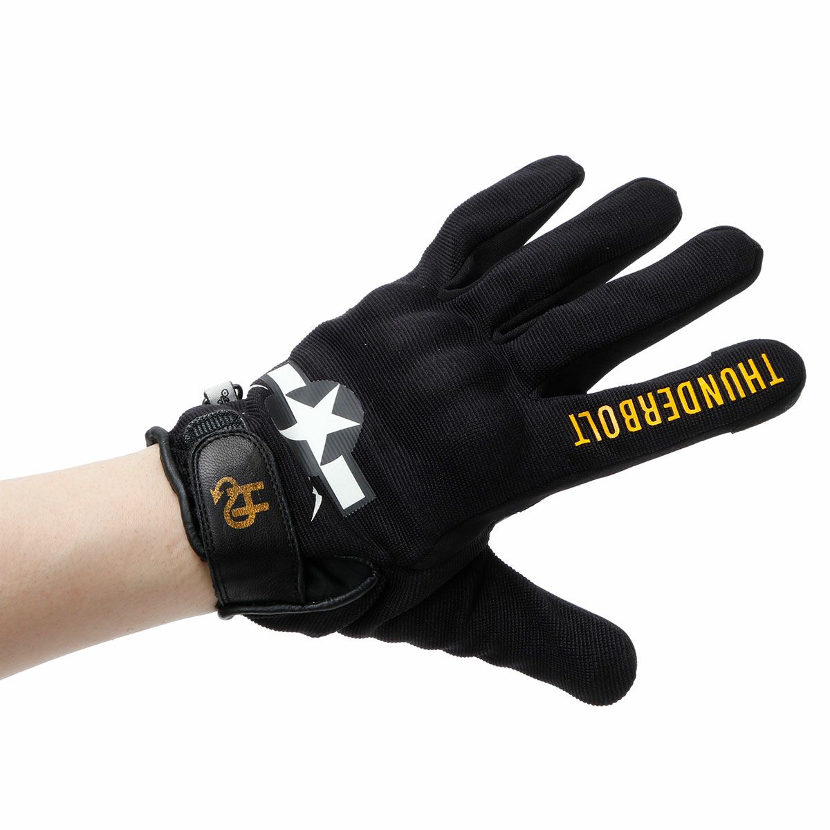 helstons｜サンダーボルト グローブ｜3シーズン｜ブラック｜モデル着用