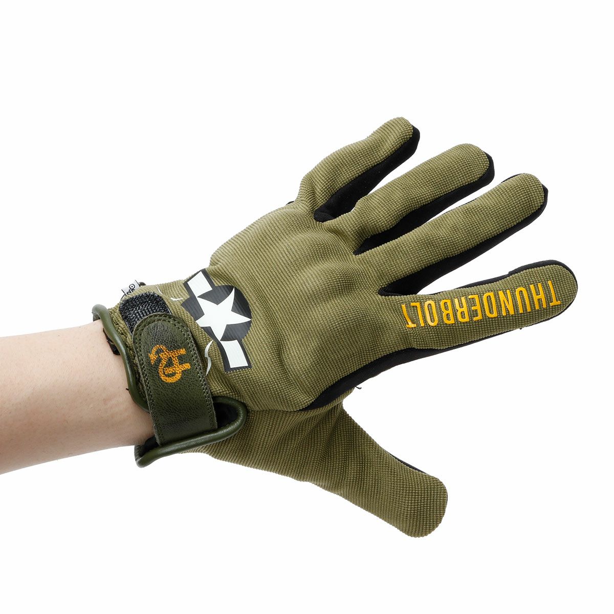 helstons｜サンダーボルト グローブ｜3シーズン｜カーキモデル着用