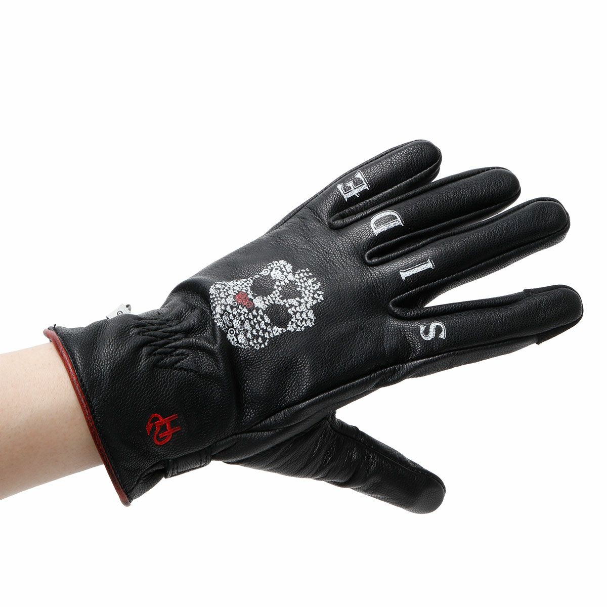 helstons｜ボニー グローブ｜3シーズン｜ブラック｜モデル着用