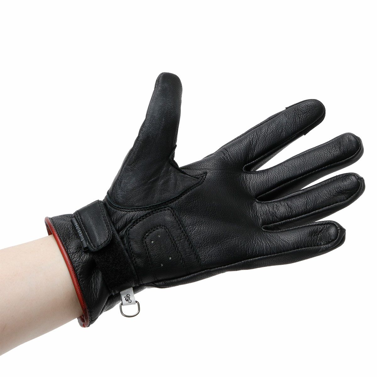 helstons｜ボニー グローブ｜3シーズン｜ブラック｜モデル着用